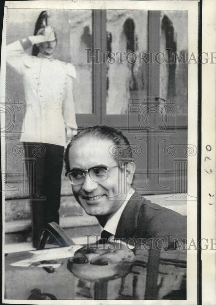 1970 Press Photo Premier Designate of Italy Emilio Colombo. - noa74420-Historic Images