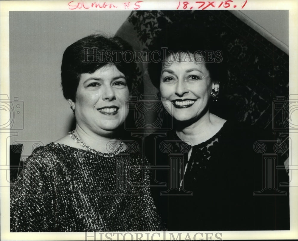 1994 Lucie Barnard and Mary Jane Cordaro at House of Ruth Event - Historic Images