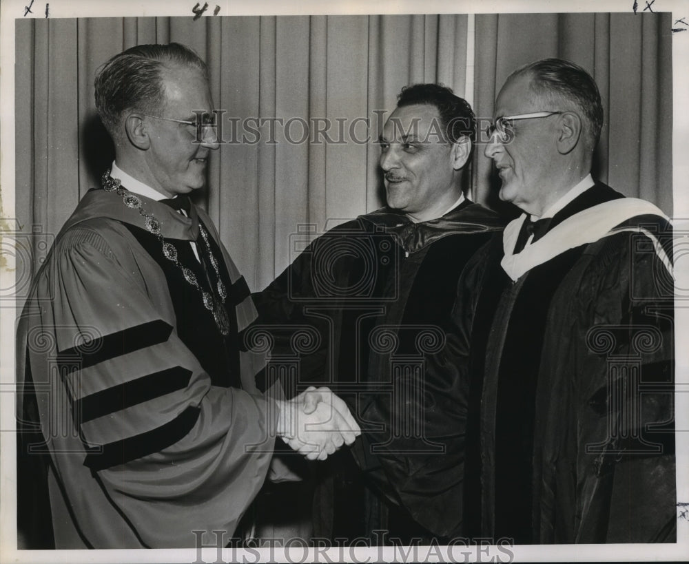 1964 Press Photo Eliot Corday, President Elect of American College of Cardiology - Historic Images