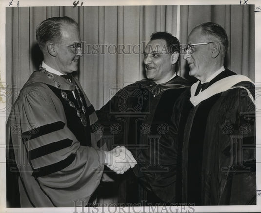 1964 Press Photo Eliot Corday, President Elect of American College of Cardiology - Historic Images