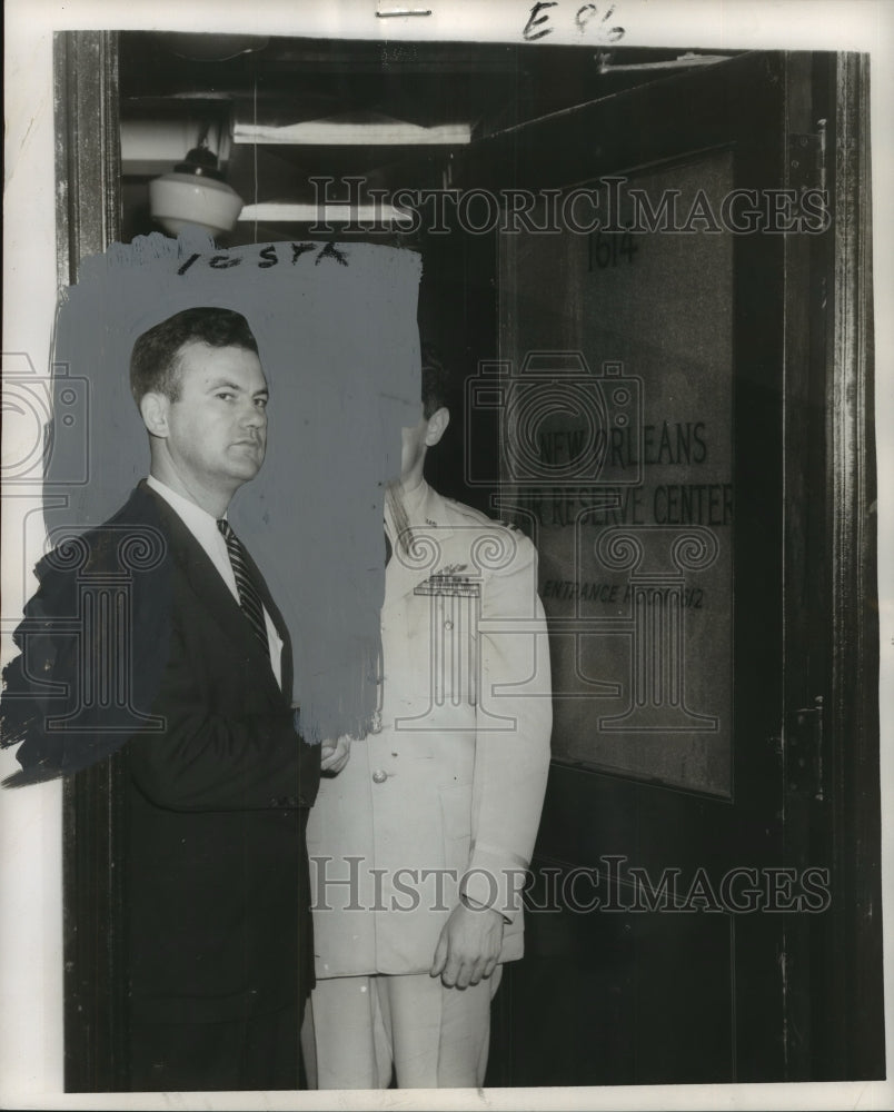 1955 Press Photo Lieutenant Colonel Francis C. Clark Air Force Reserve Commander - Historic Images