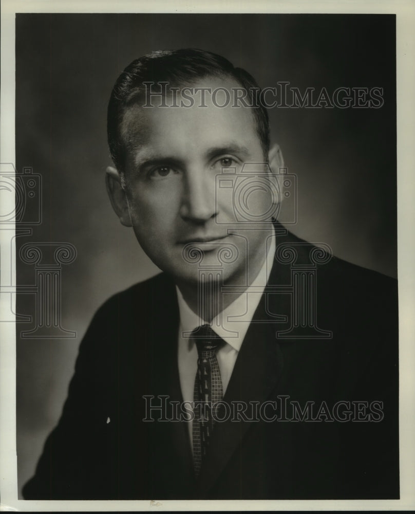 1968 Press Photo Jack Crim, exec. vice president of American Machine & Foundry-Historic Images