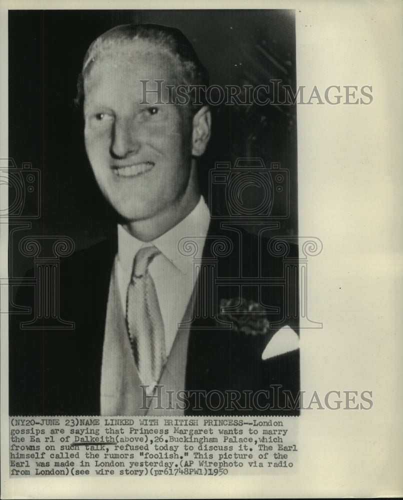 1950 Press Photo Earl of Dalkeith, London - noa80270 - Historic Images