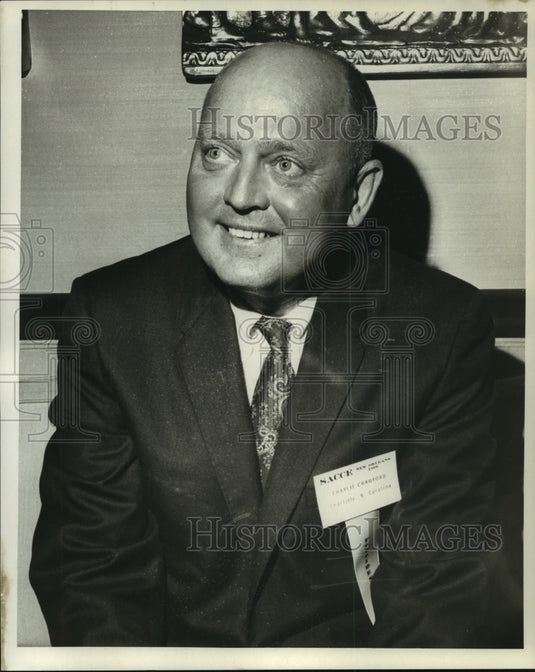 1966 Press Photo Charles Crawford of Southern Executive's Association of C of C - Historic Images