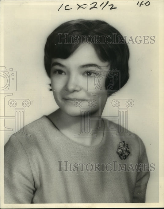 1964 Paulette Daria Crouere, daughter of Mr. & Mrs. Joffre Crouere - Historic Images