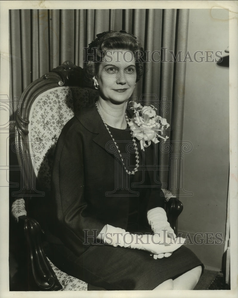 1961 Press Photo Mrs. J. Otis Dailing, formerly Mrs. Robert Lee Newman-Historic Images