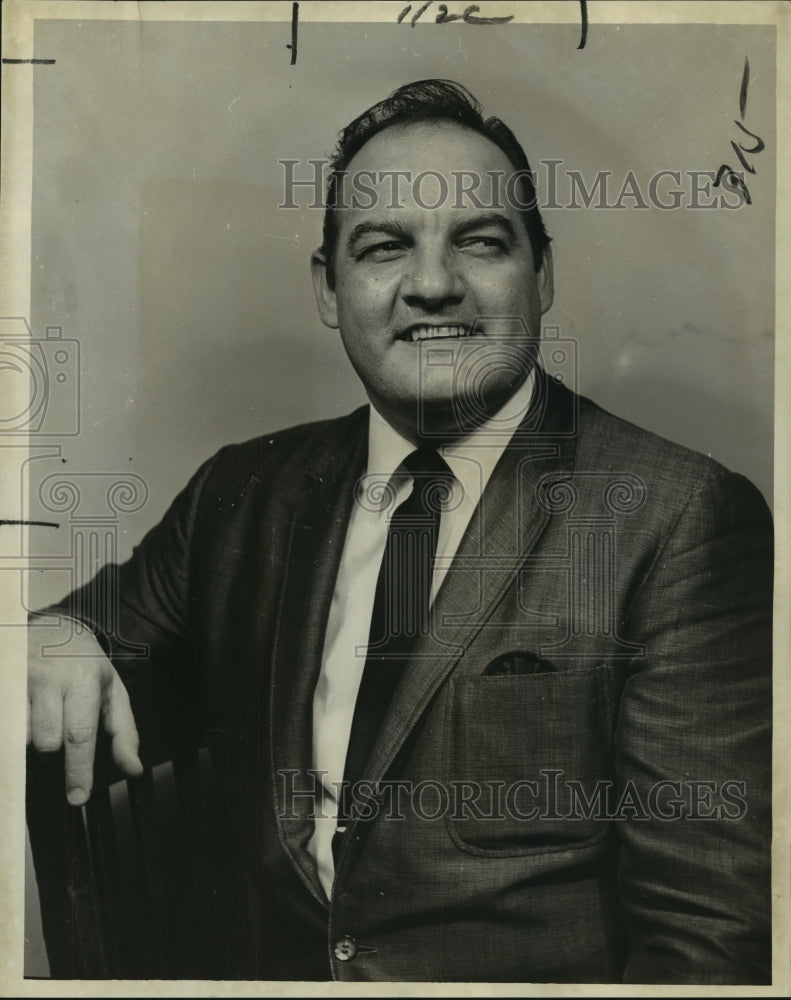 1967 Press Photo Raymond Daigle, candidate for Jefferson Parish representative - Historic Images