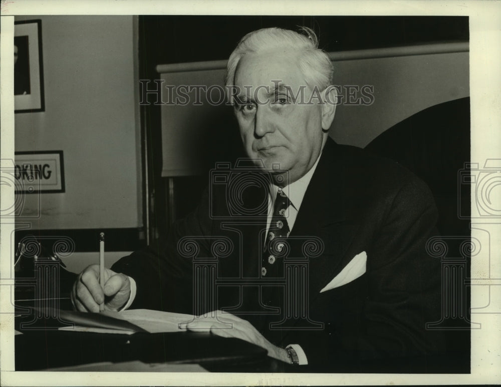 1942 Press Photo Leo T. Crowley appointed Alien Property Custodian in Washington-Historic Images