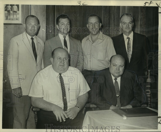 1967 Press Photo Officers of organized Metropolitan L Club of New Orleans - Historic Images