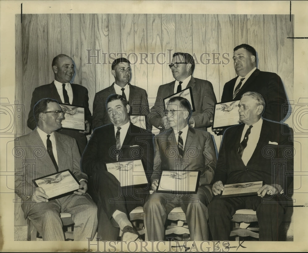 1965 St. Charles and St. John the Baptist Parish farmer honorees - Historic Images