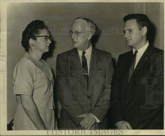 1961 Press Photo Social welfare officials at annual Elizabeth Wisner Institute - Historic Images