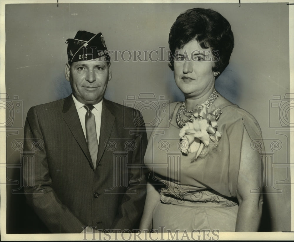 1966 Mrs. Wilberth Royes, Roy N. Daray, American Legion Presidents-Historic Images