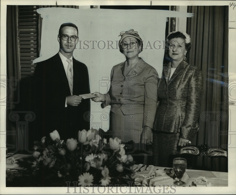 1957 Donation- Tulane Center at Charity Hospital for deaf children - Historic Images