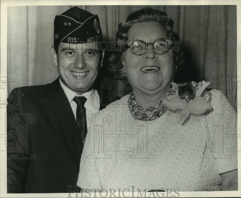 1963 Press Photo Officers Jerusalem Temple American Legion Post 715 &amp; Auxiliary - Historic Images