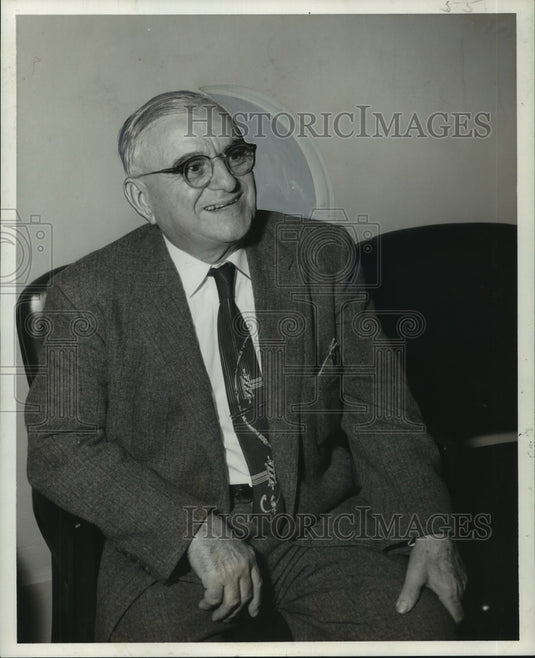 1957 Press Photo Guy L. Deano, Realtor - noa84186 - Historic Images