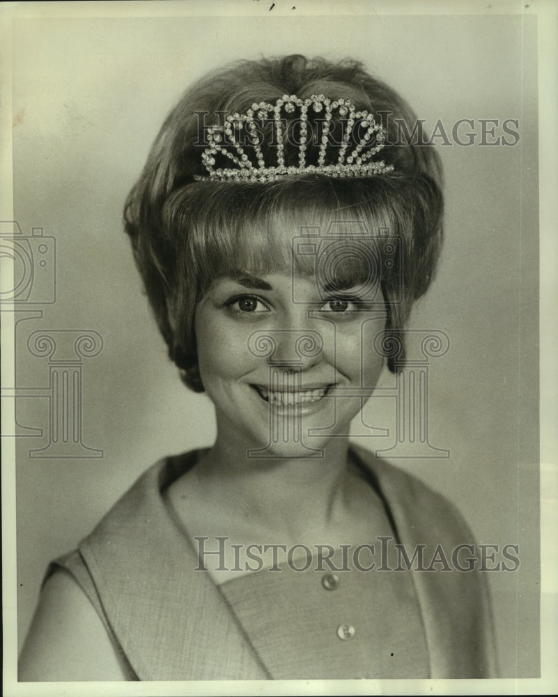 1965 Press Photo Miss Pamela Dear, Queen of World&#39;s Championship Pirogue Race-Historic Images