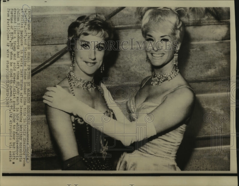 1967 Daneers Nicole Delattre &amp; Micheline Roine- Received Inheritance - Historic Images