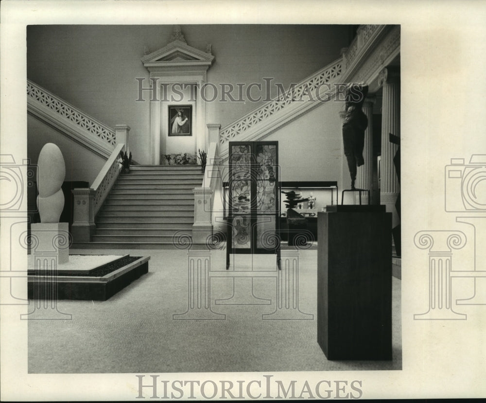 1964 Gauguin Door at Delgado Museum - Historic Images