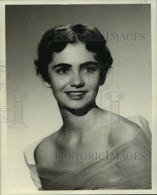 1957 Press Photo Marcelle D'Aquin, Loyola student - noa85818 - Historic Images