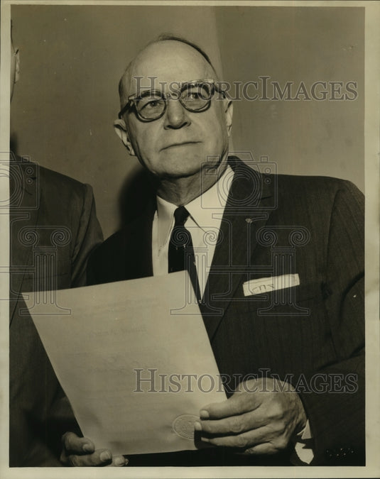 1959 Press Photo Jones S. Davis, named Pharmacist of the Year - noa85963 - Historic Images