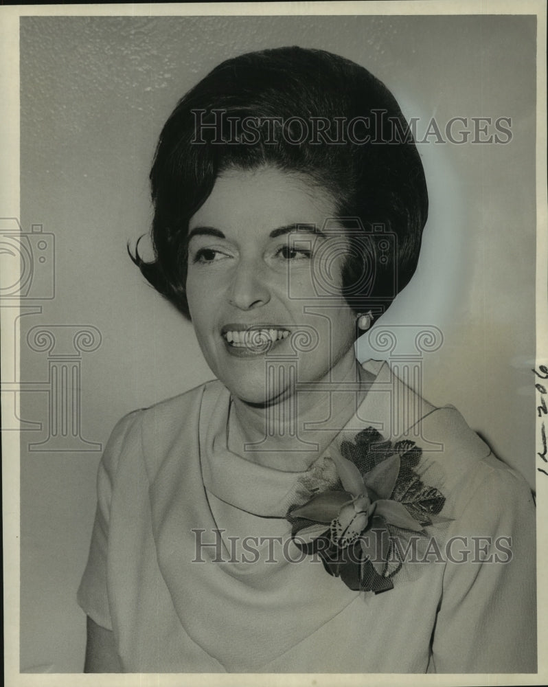 1967 Press Photo Mrs. Margaret Dawson of St. Bernard Professional Women&#39;s Club - Historic Images