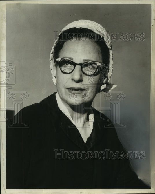 1958 Press Photo Mrs. Vernon Lee Davis, President Hemerocalle's Study Club - Historic Images