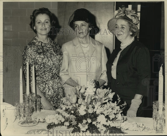 1964 Mrs. Charles I. Denechaud, Jr., Mrs. Albert H. Hanemann. - Historic Images