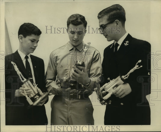 1968 Press Photo Captains of the winning New Orleans Mathematics leagues. - Historic Images