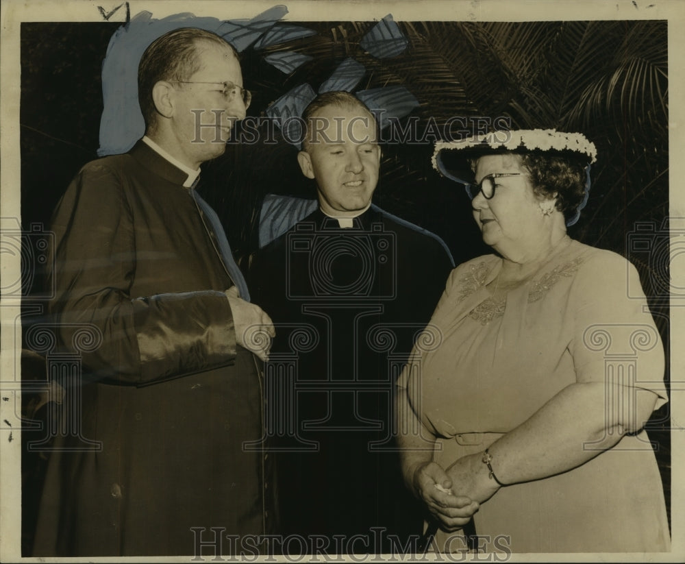 1958 Press Photo Communion breakfast of Council of Catholic School Cooperative - Historic Images