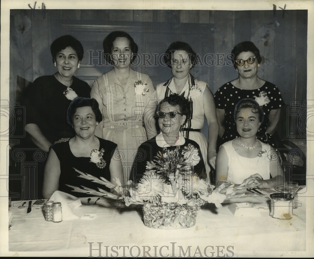 1959 Press Photo Officers of the Deep South Ceramic Club, Louisiana - noa87033 - Historic Images