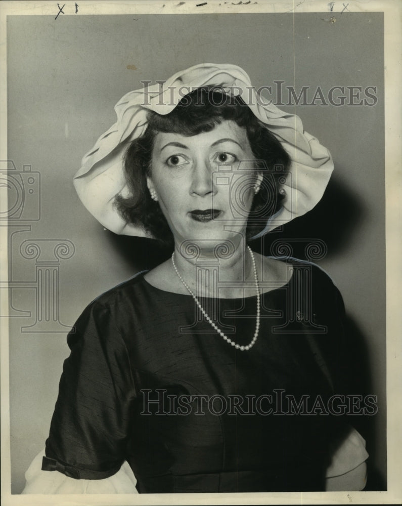 1963 Press Photo Mrs Clifford J deBen, Crescent City Council of Kappa Kappa Lota- Historic Images