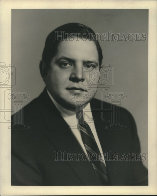 1961 Manuel Diaz Jr., Vice President, Grace Line Inc. - Historic Images