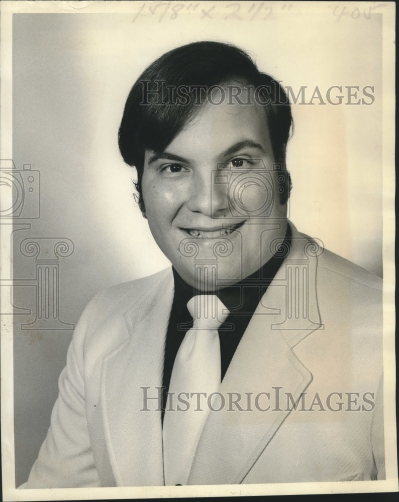 1973 John Di Maggio, Brother Martin High student council president - Historic Images