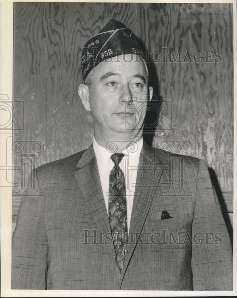 1966 Press Photo Harold Derbyshire of American Legion - noa88098- Historic Images