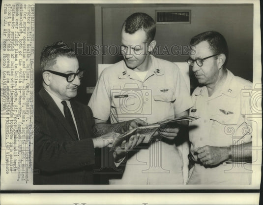 1966 Air Force Personnel Prep for Insecticide Application-Dallas, TX - Historic Images