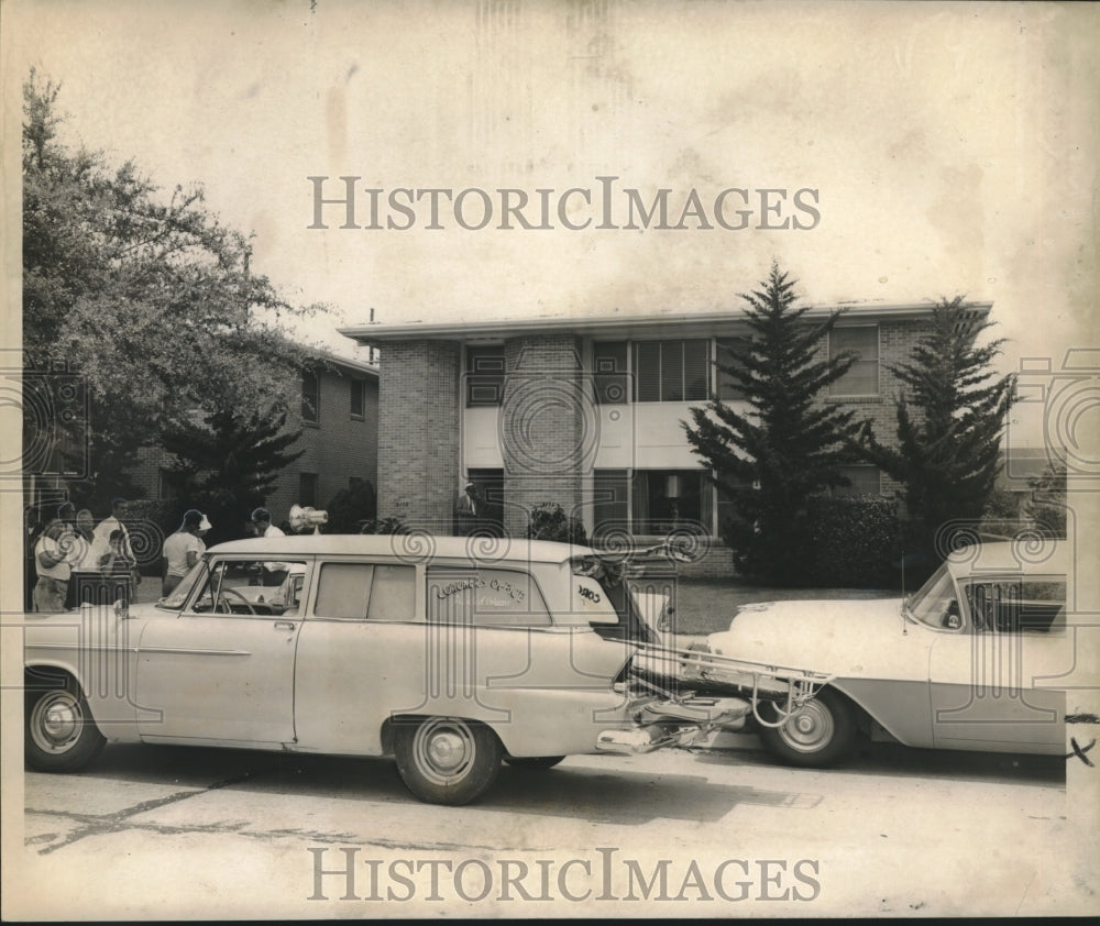 1959 Home where Husband and Wife were Found Dead, New Orleans - Historic Images