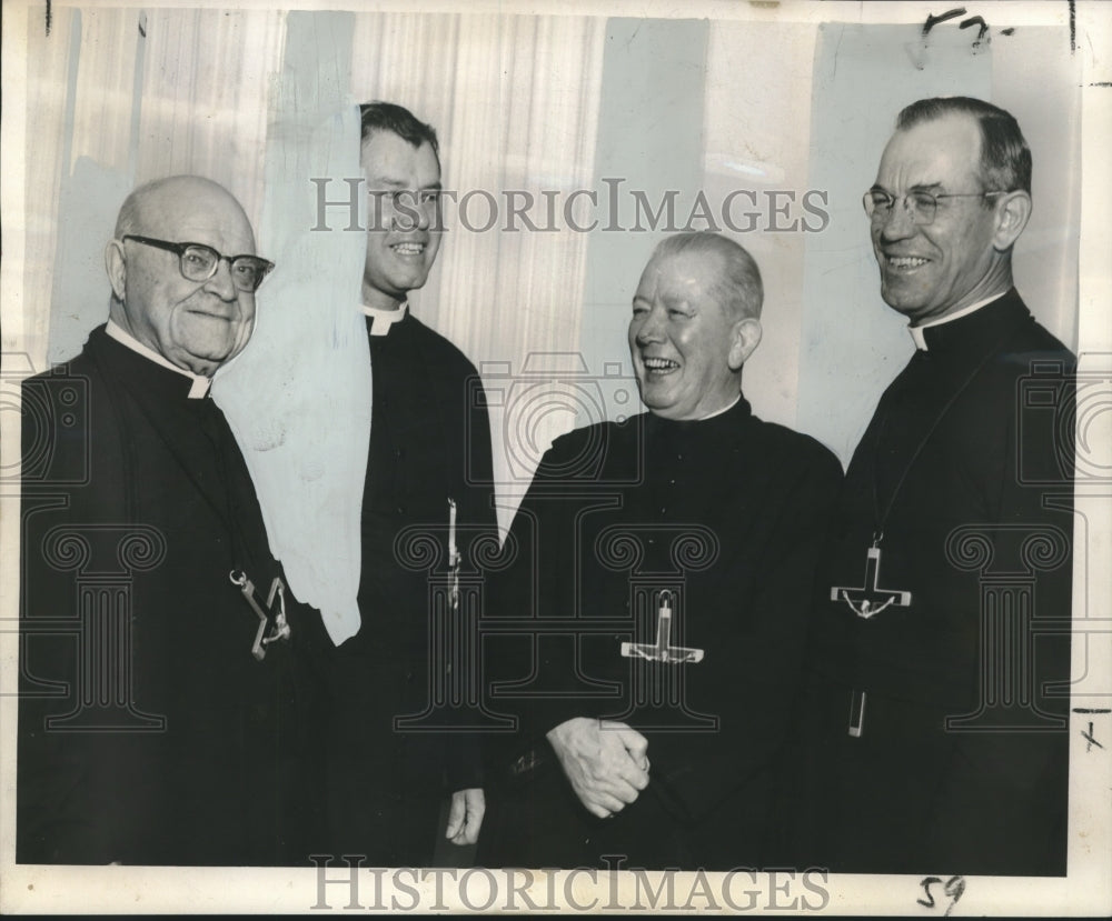 1960 Press Photo Oblate Education Association convention of Pine Hills, Miss.-Historic Images