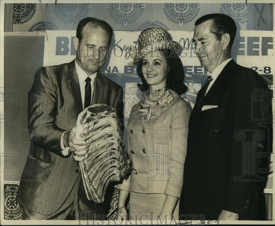 1966 Press Photo New Orleans Cattlemen's Association' Beef Week - noa89398 - Historic Images