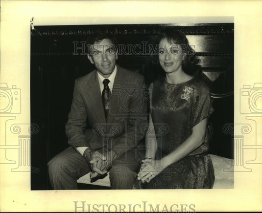 1992 Mike Diorka & Emma Mattei at Leukemia Society Celebration - Historic Images