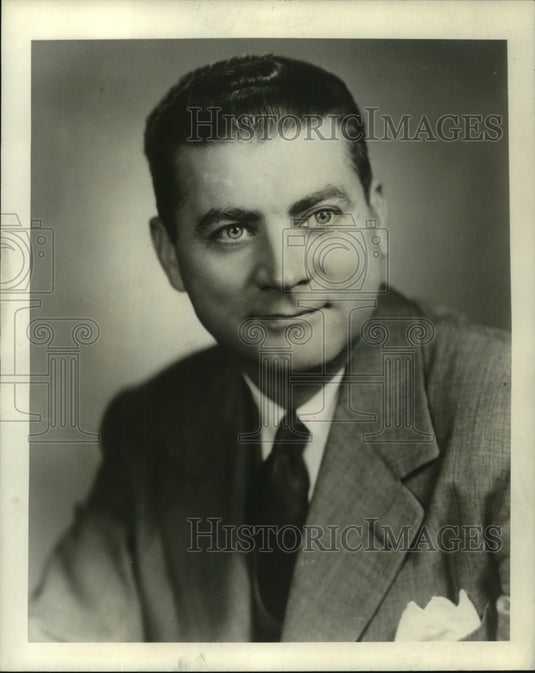 1960 Press Photo EdwardJ. Ditgen, Owens-Corning Fiberglass Corp. Vice President - Historic Images