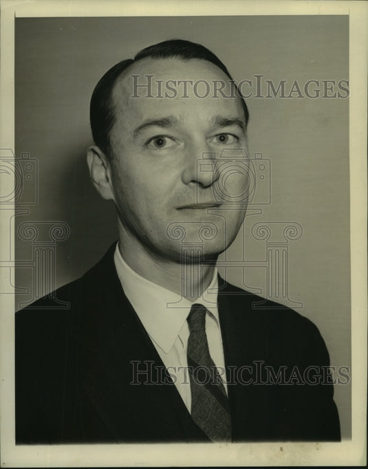 1945 Press Photo H. H. Dinkins, Jr. Secretary - Electric Bond and Share Co. - Historic Images