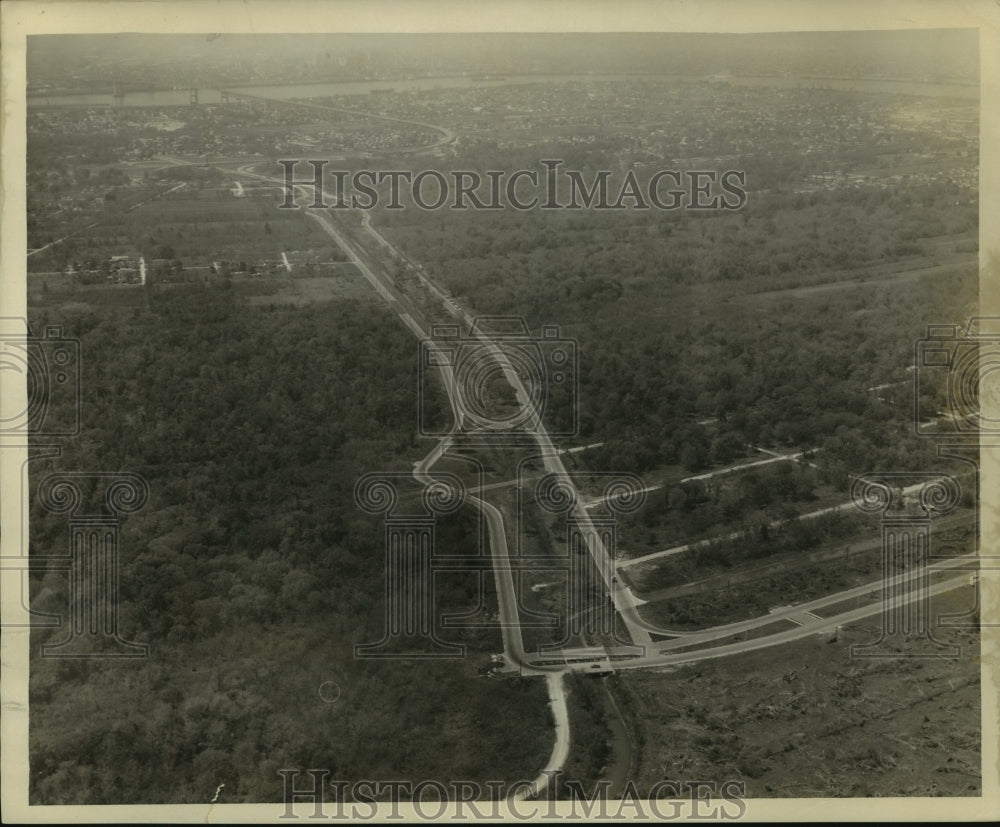 1965 Press Photo Aerial View of the DeGaulle Drive - noa90627 - Historic Images