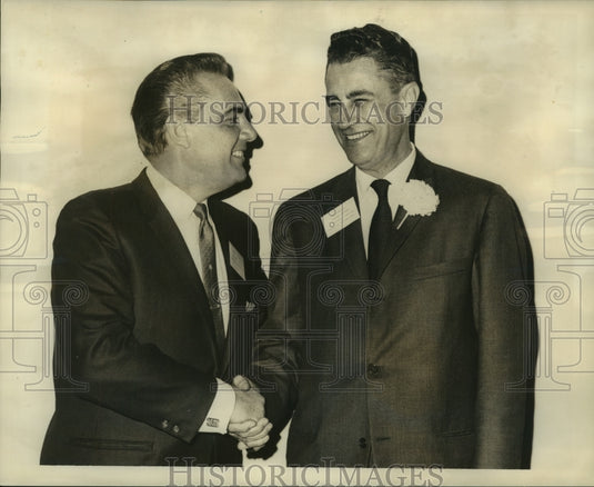 1967 Press Photo Kansas City Southera Board meeting at Sheraton-Charles Hotel - Historic Images