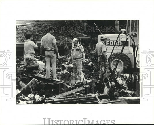 1982 Press Photo Pan Am Flight 759 plane crash  - noa91608 - Historic Images