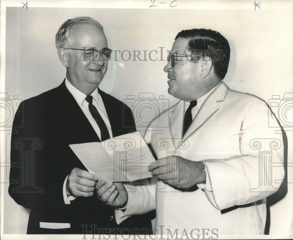 1967 Press Photo Congressman John Dowdy, Blake West - Historic Images