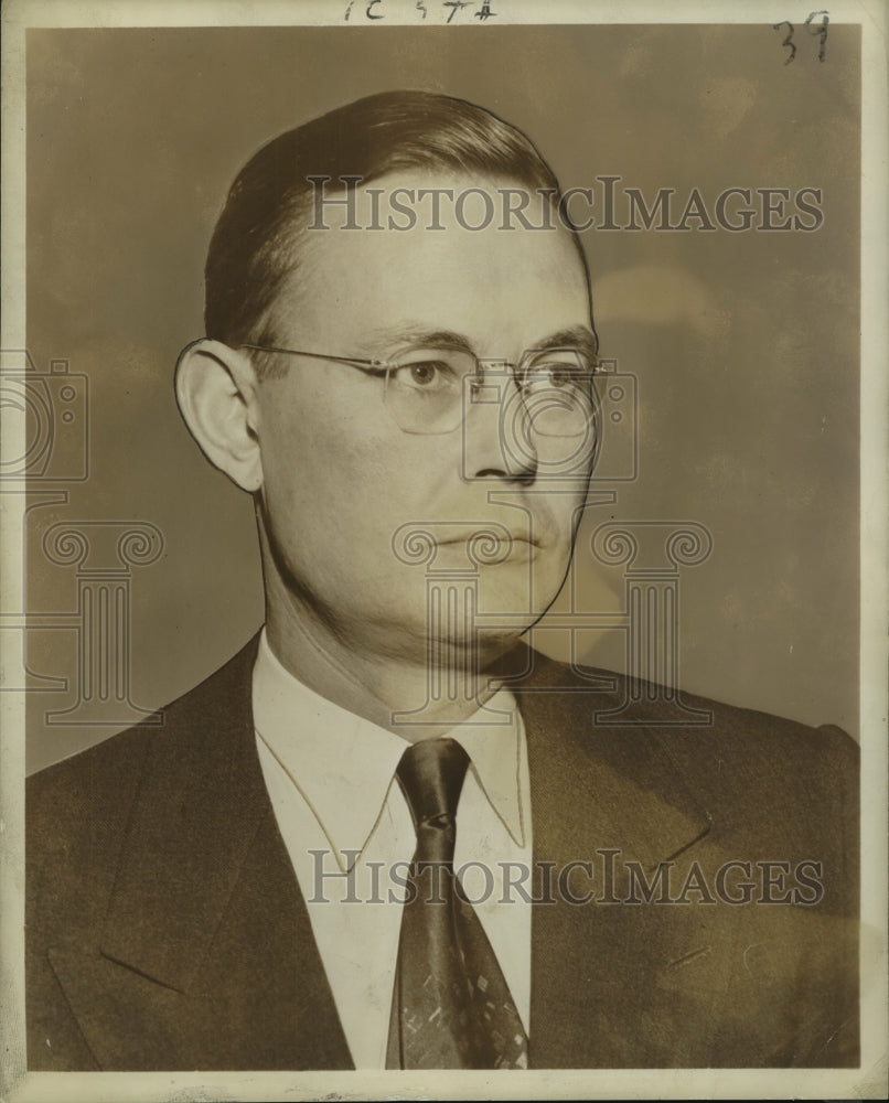 1949 Press Photo Spencer H. Crookes, Executive Director Child Welfare League - Historic Images