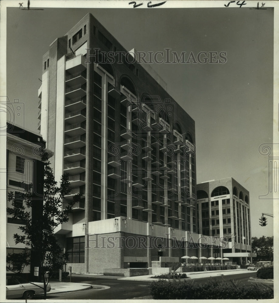 1968 Press Photo The Desoto Hilton in downtown Savannah, Georgia - noa92550-Historic Images