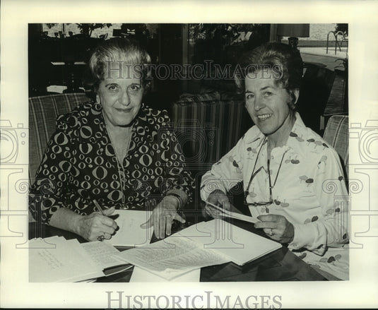 1974 Mmes. America Soloman & John A. Dobbs at the Variety Club - Historic Images