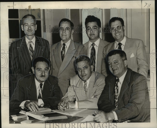 1953 Broad Street Businessmen's Group Meeting, New Orleans-Historic Images