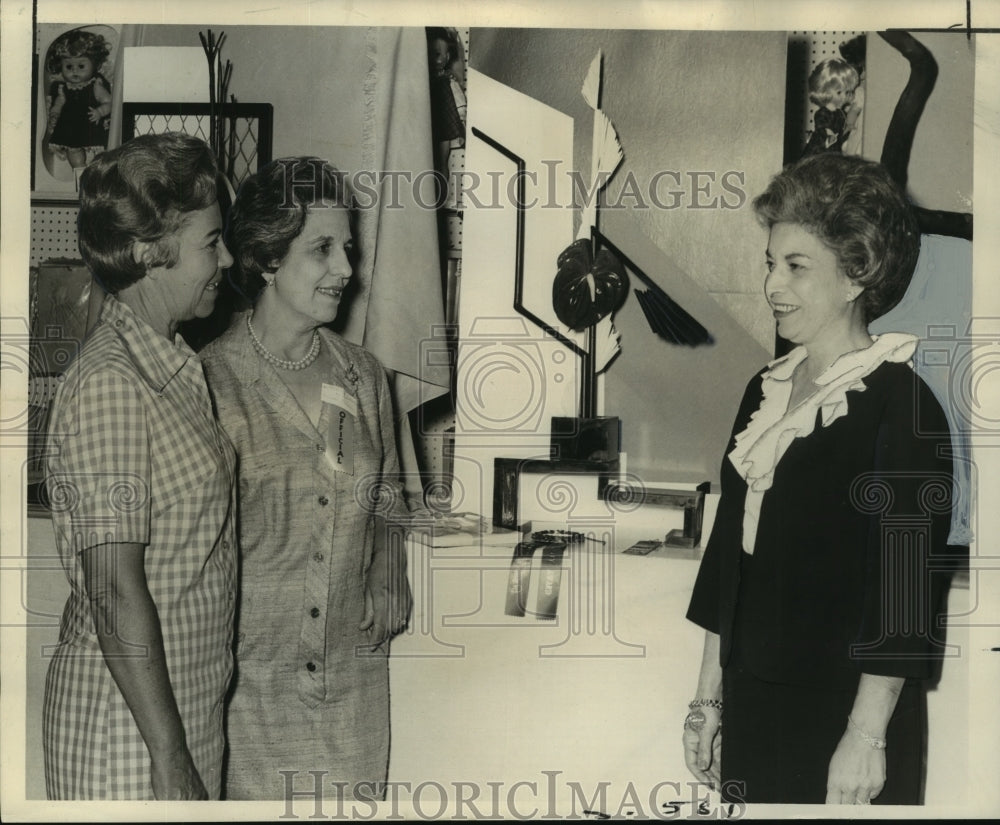 1966 Mrs. Vernon Grundmann, Mrs. Adrast Ducote, Flower Show Winners-Historic Images